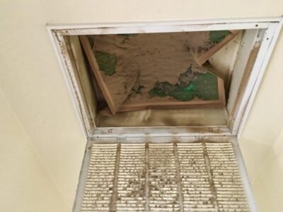 Blog 11 Dirty HVAC return filter
